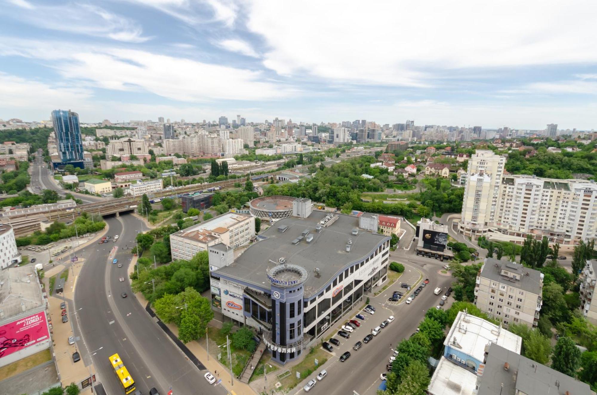 Kyiv View Railway Station Hotell Exteriör bild